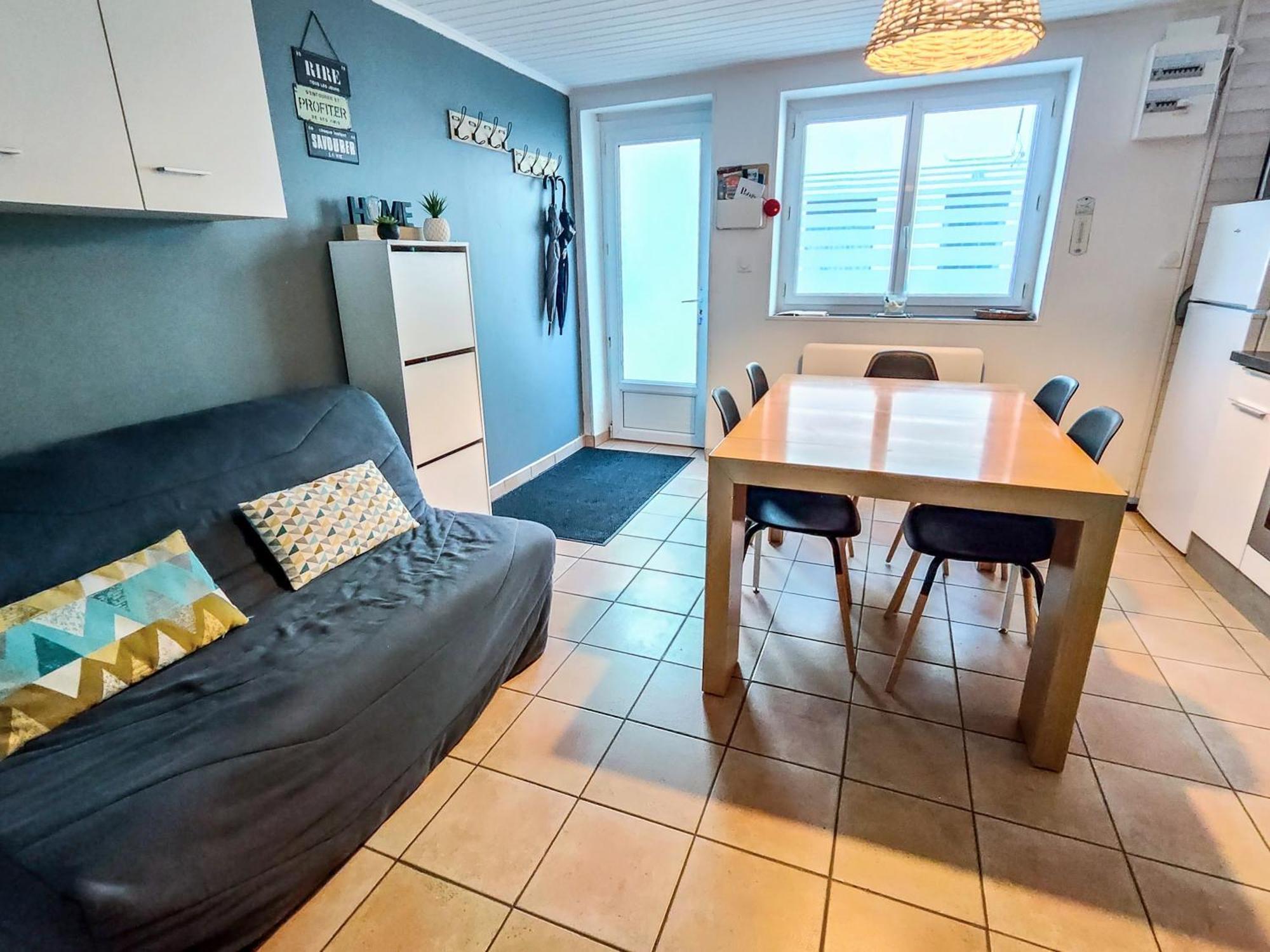 Agreable Maison Renovee En Hyper Centre Avec Patio Pornic Eksteriør bilde